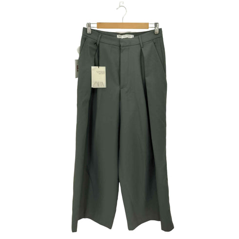 ザラ ZARA STUDIO COLLECTION 2タック ワイド スラックスパンツ メンズ 38