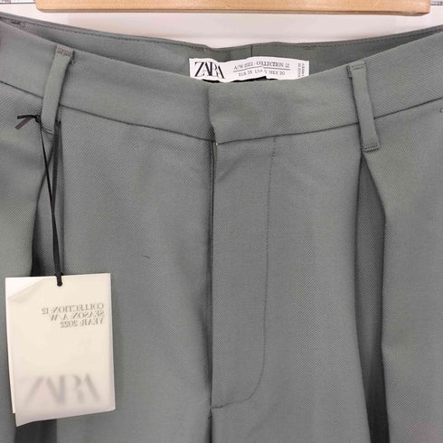 ザラ ZARA STUDIO COLLECTION 2タック ワイド スラックスパンツ メンズ 38
