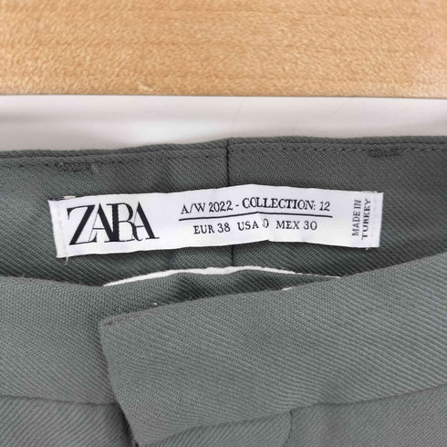 ザラ ZARA STUDIO COLLECTION 2タック ワイド スラックスパンツ メンズ 38