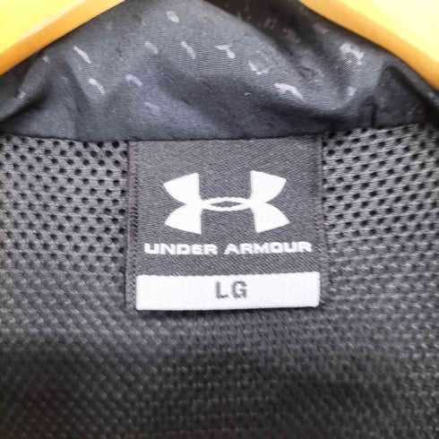 アンダーアーマー UNDER ARMOUR 袖ロゴ ジャケット セットアップ メンズ L