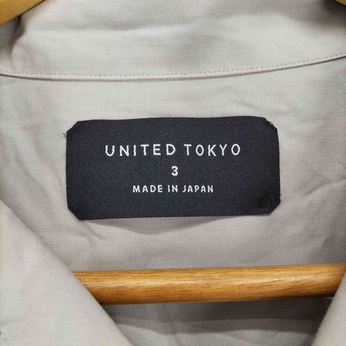 ユナイテッドトウキョウ UNITED TOKYO エンブロイダリーオープンカラーシャツ メンズ JPN:3