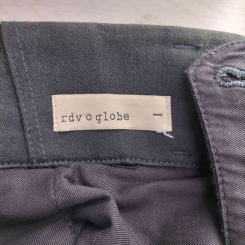 rdvoglobe ウール テーパードパンツ メンズ