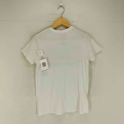 バドワイザー Budweiser ロゴプリントクルーネックカットソー レディース import:S