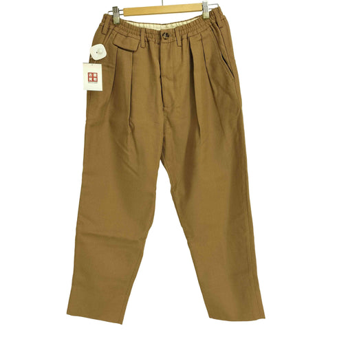 アンフィル unfil ウール 2タック イージースラックスパンツ メンズ JPN:3