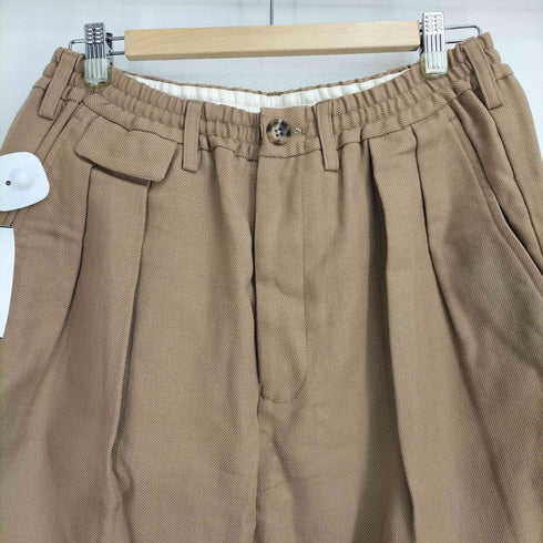 アンフィル unfil ウール 2タック イージースラックスパンツ メンズ JPN:3