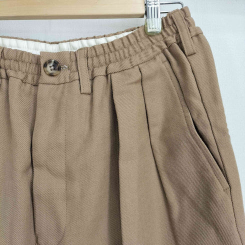 アンフィル unfil ウール 2タック イージースラックスパンツ メンズ JPN:3