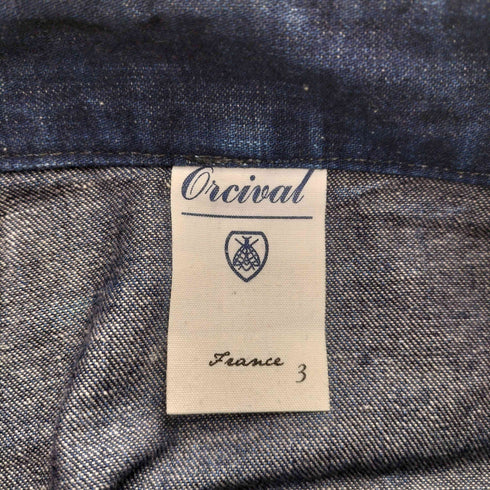 オーシバル ORCIVAL デニムストレート パンツ メンズ