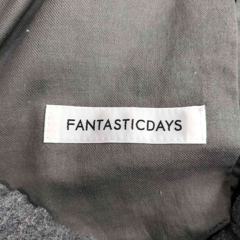 FANTASTICDAYS ウールイージースラックスパンツ メンズ