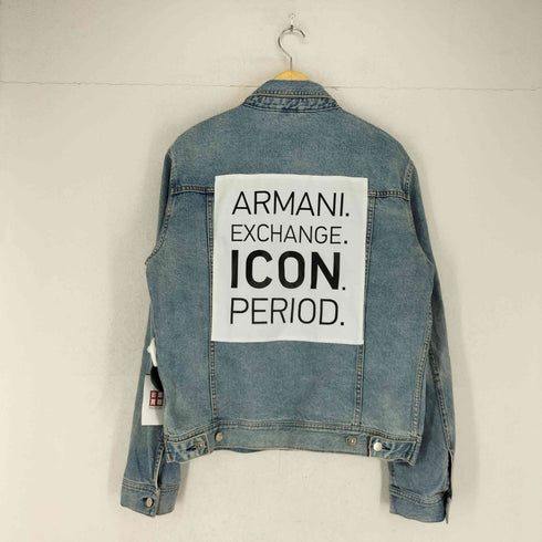 アルマーニエクスチェンジ ARMANI EXCHANGE ICON PERIOD デニムジャケット メンズ JPN:L