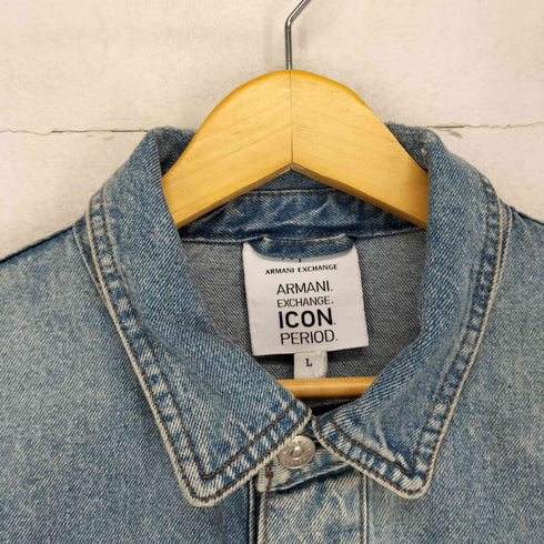アルマーニエクスチェンジ ARMANI EXCHANGE ICON PERIOD デニムジャケット メンズ JPN:L