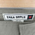 ザラ ZARA SRPLS WD LG PNT 09 2タック ワイドレッグパンツ メンズ 36