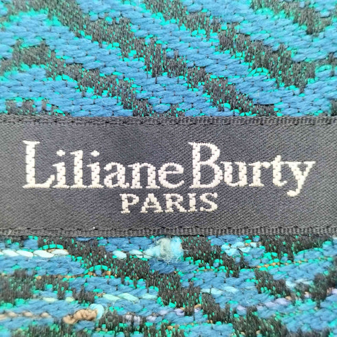 Liliane Burty 総柄 グラデーション チェスターコート レディース