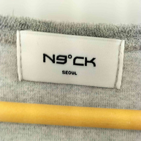 N9CK パイル地 オーバルロゴプリント クロップド ジップアップジャケット 韓国 レディース