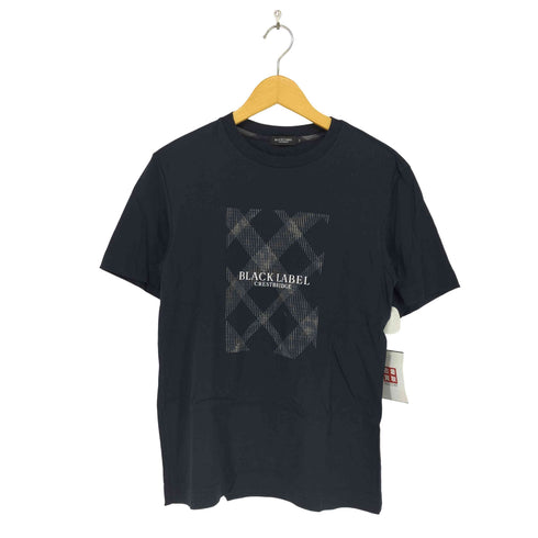 ブラックレーベルクレストブリッジ BLACK LABEL CRESTBRIDGE トーナルチェックボックスグラフィックTシャツ メンズ JPN:M