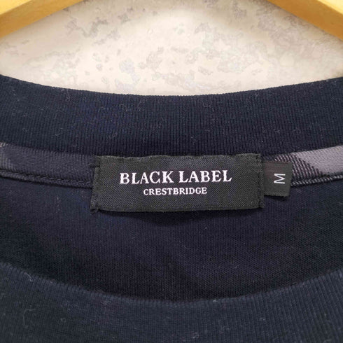 ブラックレーベルクレストブリッジ BLACK LABEL CRESTBRIDGE トーナルチェックボックスグラフィックTシャツ メンズ JPN:M
