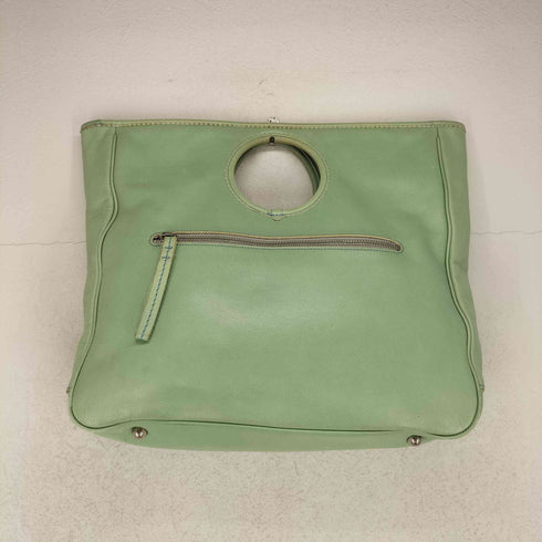 CIMABUE ステッチデザイン レザーハンドバッグ レディース