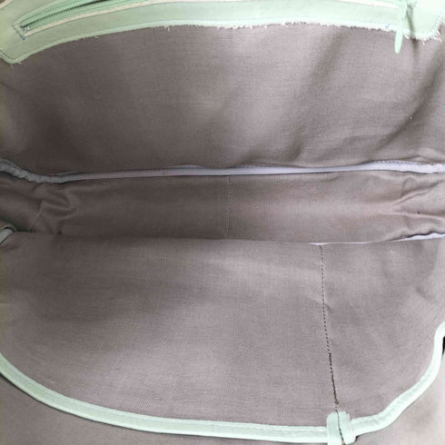 CIMABUE ステッチデザイン レザーハンドバッグ レディース