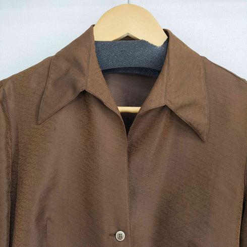 GENNY イタリア製 総柄 ブラウス レディース