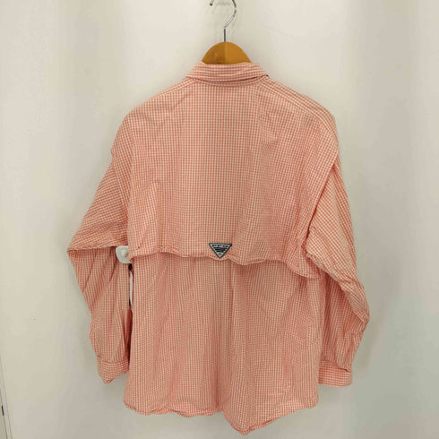 コロンビア Columbia PFG SUPER BONEHEAD ギンガムチェック フィッシングシャツ メンズ import:M