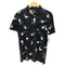 ポロラルフローレン POLO RALPH LAUREN 魚 カジキ フィッシュ 総柄 S/S ポロシャツ メンズ import:M