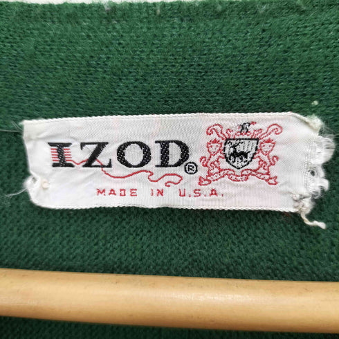 アイゾッド IZOD 60S-70S アクリルカーディガン メンズ JPN:M