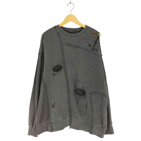 ジーナシス JEANASIS クラッシュリメイクライクスウェット Y2K レディース F