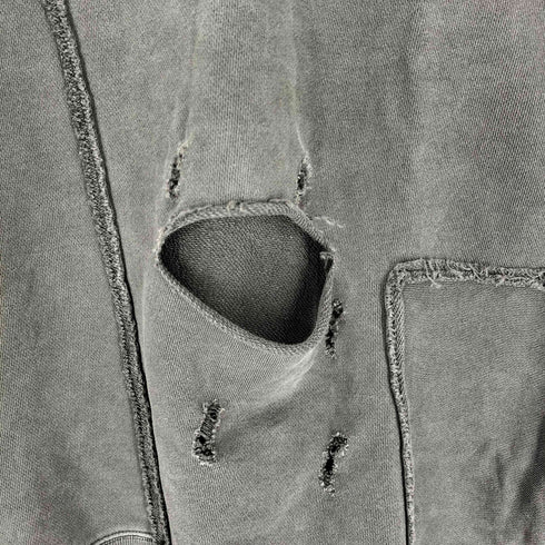 ジーナシス JEANASIS クラッシュリメイクライクスウェット Y2K レディース F