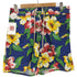 ポロバイラルフローレン Polo by RALPH LAUREN 90S 三角タグ 内側メッシュ 花 ハイビスカス 総柄 アロハ スイム ショーツ ハーフ パンツ メンズ US:30-31