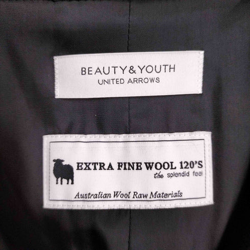 ビューティーアンドユースユナイテッドアローズ BEAUTY & YOUTH UNITED ARROWS ソリッド メルトン チェスターコート メンズ JPN:M