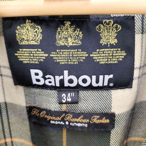 バブアー Barbour 3ワラント OLD BEDALE ビデイル オイルドジャケット メンズ 34