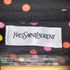 イヴサンローラン Yves Saint Laurent ウエストギャザー ドット柄 ウール ニット ワンピース レディース import:M