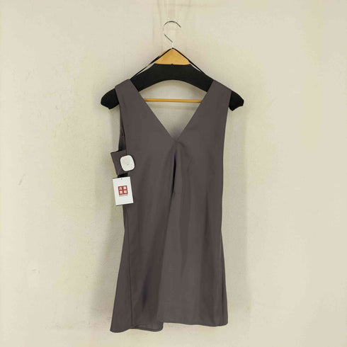エイチアンドエム H&M スタッズ付き Vネックワンピース レディース import:XS