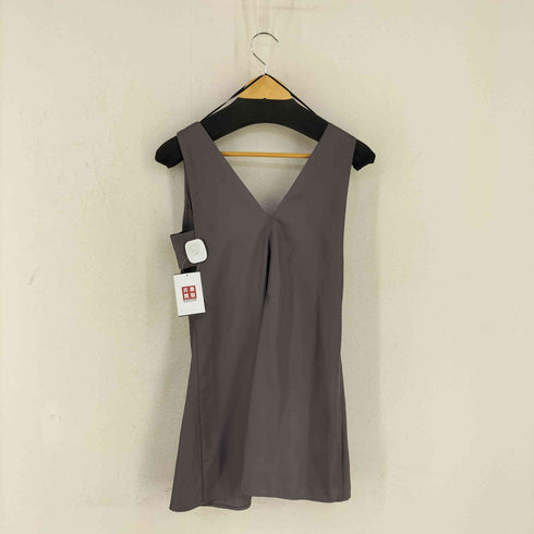 エイチアンドエム H&M スタッズ付き Vネックワンピース レディース import:XS