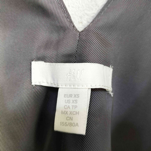 エイチアンドエム H&M スタッズ付き Vネックワンピース レディース import:XS