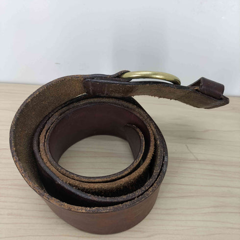 ポロラルフローレン POLO RALPH LAUREN ロゴ 型押し 刻印 レザー ベルト メンズ