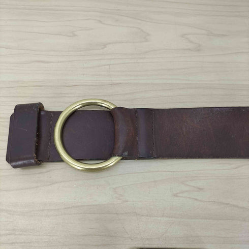 ポロラルフローレン POLO RALPH LAUREN ロゴ 型押し 刻印 レザー ベルト メンズ