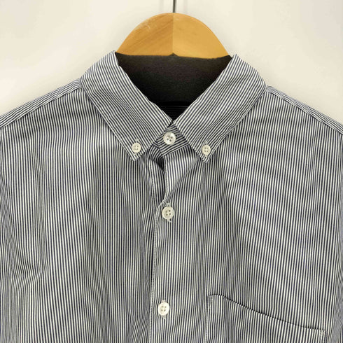 スティーブンアラン Steven Alan USA製 ボタンダウンストライプシャツ メンズ import:S