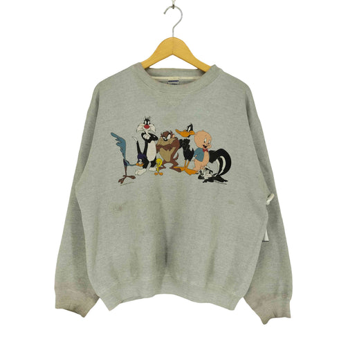 ULTIMATE SPORTS WEAR 90S~00S アニメキャラクタークルーネックトレーナー メンズ XL