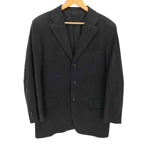 バーバリーロンドン BURBERRY LONDON 3B スウェード テーラード ジャケット メンズ import:M