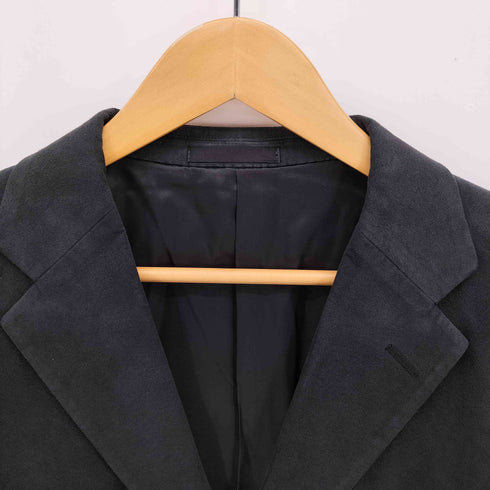 バーバリーロンドン BURBERRY LONDON 3B スウェード テーラード ジャケット メンズ import:M