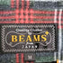 ビームスプラス BEAMS+ コットンネルチェックプリントボタンダウンシャツ メンズ JPN:M