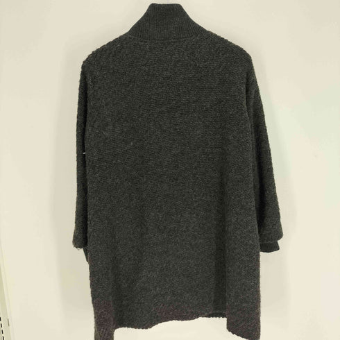 ズッカ ZUCCa ハイネック ジップアップ ロング ニット レディース JPN:M