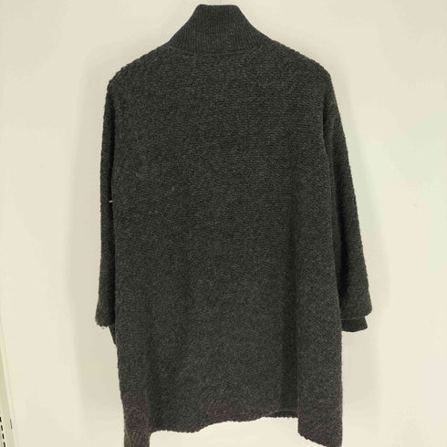 ズッカ ZUCCa ハイネック ジップアップ ロング ニット レディース JPN:M