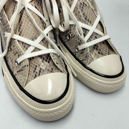 コンバース CONVERSE LEATHER ALL STAR US PYTHON HI レザー オールスター US パイソン ハイカット スニーカー レディース CONVERSE:5 1/2