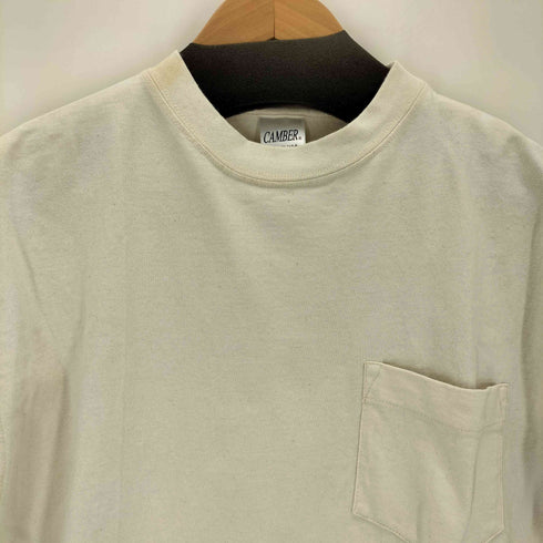 キャンバー CAMBER USA製 マックスウェイト 半袖 ポケット Tシャツ メンズ import:L
