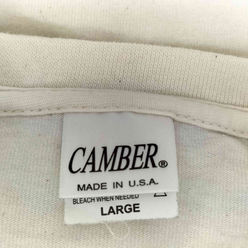 キャンバー CAMBER USA製 マックスウェイト 半袖 ポケット Tシャツ メンズ import:L