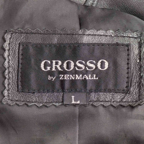 CROSSO リアルレザーコート メンズ JPN:L