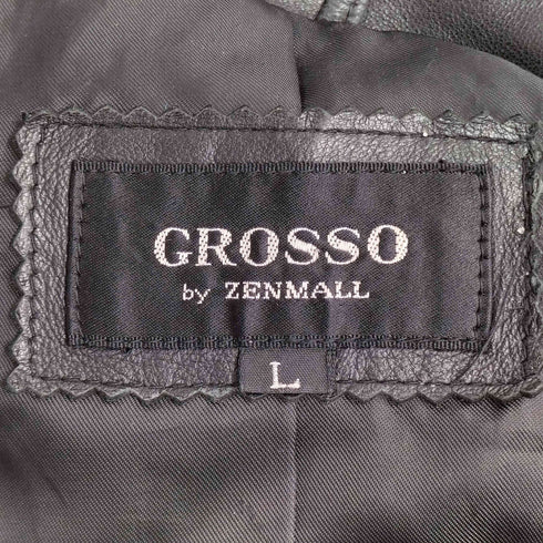 CROSSO リアルレザーコート メンズ JPN:L