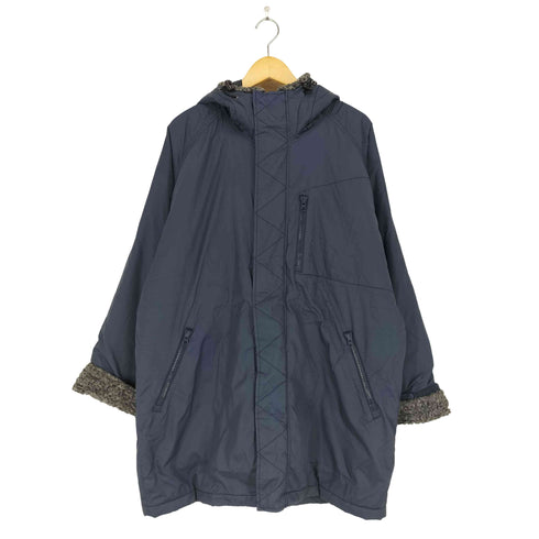 ナイキ NIKE 00S 銀タグ ボア切替中綿ベンチコート メンズ L