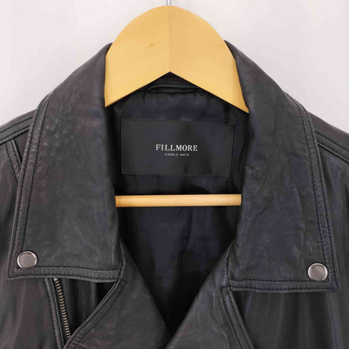 FILLMORE ラムレザー ダブルライダース ジャケット メンズ import:L